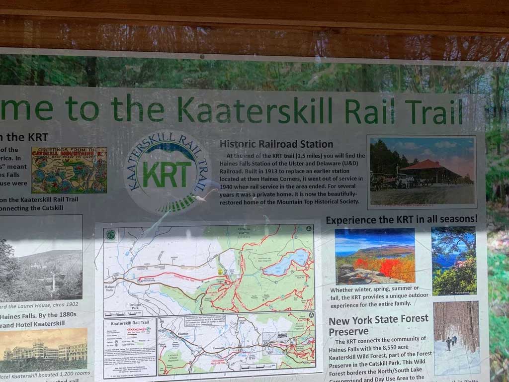 Kaaterskill Falls Sign