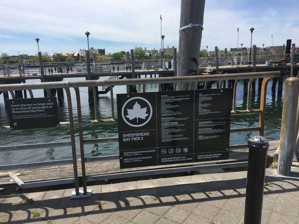 Sheepshead Bay Pier 2 Sign