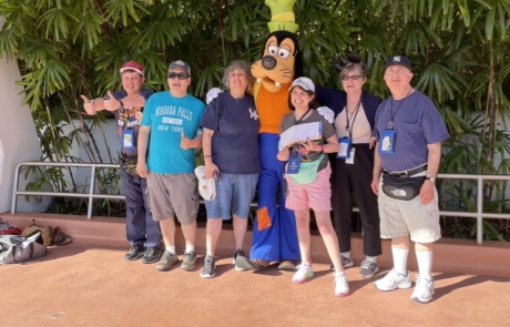 Highlight Vacations travelers with Goofy