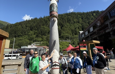 Juneau, Alaska totem pole trail